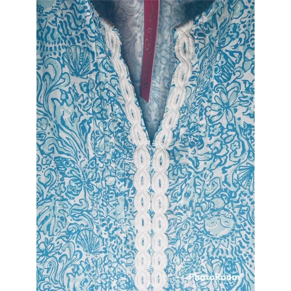 Lilly Pulitzer Hollie Tunic Dress "Took Me By Sunrise" Size Large NEW W/TAGS - Picture 4 of 8